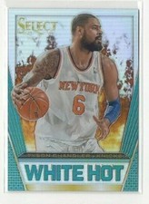 2013/14 PANINI SELECT TYSON CHANDLER WHITE HOT SILVER PRIZM (21/25)
