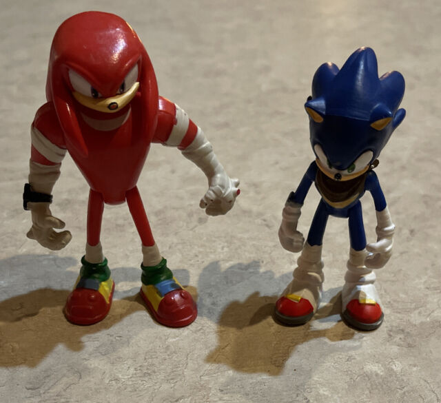 Boneco Colecionável Action Figure Knucles - Sonic: O Filme 2 e