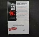 Wholesale MCR Safety LCT Lens Cleaning Towelettes 3800 Piece 38 Boxes of 100 New
