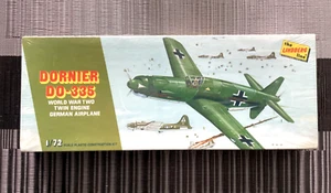 LINDBERG 1/72 WW 2 GERMAN DORNIER DO-335 TWIN ENGINE MODEL KIT # 471 VINTAGE F/S - Picture 1 of 6