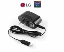 2 X OEM LG Micro USB AC Travel Home Wall Charger Adapter Universal Sta-u34wde