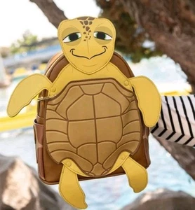 Finding Nemo Dude Crush Totally turtle mini loungefly backpack Disney nwt rare - Picture 1 of 6
