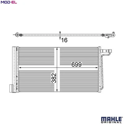 CONDENSER AIR CONDITIONING AC 29 000S FOR FORD GRAND/C-MAX FOCUS/III/Hatchback - Image 1 of 4