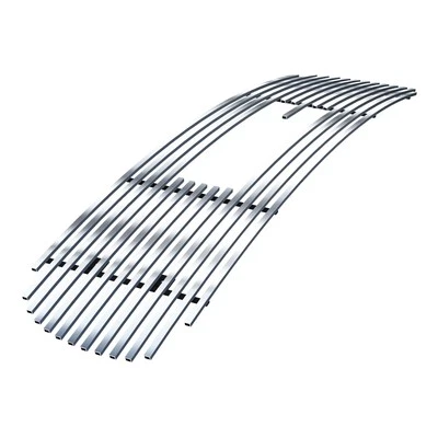 Fits 2000-2006 GMC Yukon/XL Logo Show Main Upper Stainless Chrome Billet Grille - Image 1 of 4