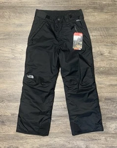 The North Face Boys Freedom Insulated Ski Snow Pants Black Medium 10-12 NWT - Picture 1 of 7
