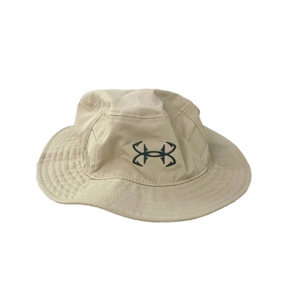 Under Armour Beige Fish Hook Bucket Hat Mens One Size Fits Most Grandpa Fishing - Image 1 of 4