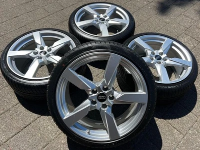4 ORIGINAL 19" ALU WINTERRÄDER AUDI TT TTS 8S 8S0601025AA 245/35R19 93W FREIHAUS - Bild 1 von 4