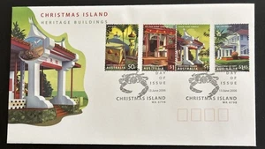 Christmas Island FDC 2006 Heritage Building’s - Picture 1 of 4