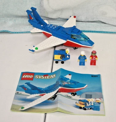 Lego 6331 Patriot Jet Pieza-Completa con Instrucciones, Sin Caja Foto 1 de 4