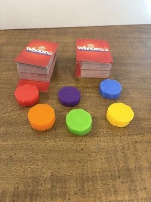 2005 CRANIUM WHOONU SCORING TOKENS Replacement 35 Tokens & Cards - Image 1 of 4