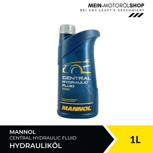 Mannol Central Hydraulic Fluid Hydrauliköl Servolenkungsöl BMW Ford VW 1 Liter - Bild 1 von 6