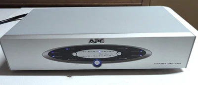 APC H10 Home Theater Power Conditioner Silver Audio Video Surge Protection - Image 1 of 4