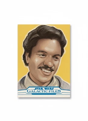 Topps Star Wars Galactic Files Lando Calrissian Sketch 1/1 Auto Card Dan Tearle - Image 1 of 3