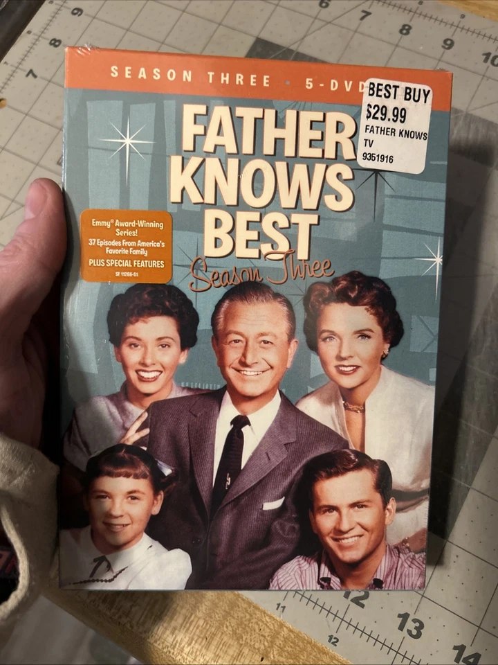 SHOUT! FACTORY 5 DVD Father Knows Best SEASON 3 37 Episodes SHIPS FREE NOW Foto 1 de 4