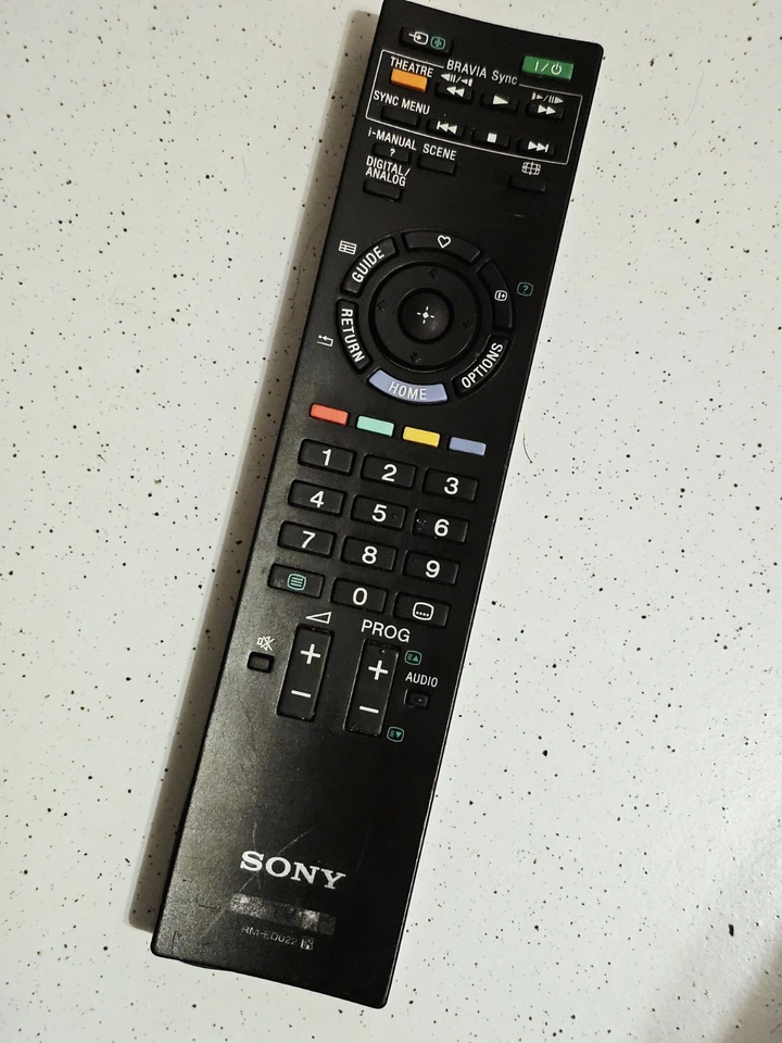 TELECOMMANDE SONY RM ED022 TELEVISION TV OCCASION D'ORIGINE Sans Cache Pile - Photo 1/3