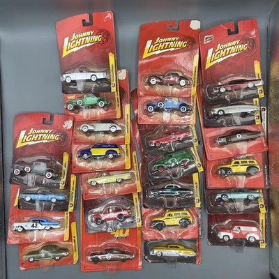New Sealed Johnny Lightning 1:64 Scale Cars Lot of 24 - Image 1 of 4