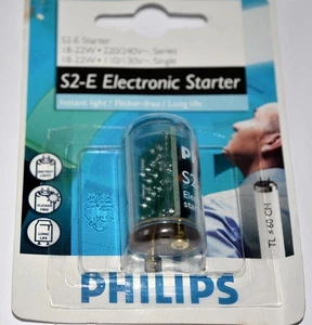 Philips S2-E Starter Elettronico Di Sicurezza 18-22W Flacker Libero Nuovo OVP - Picture 1 of 3