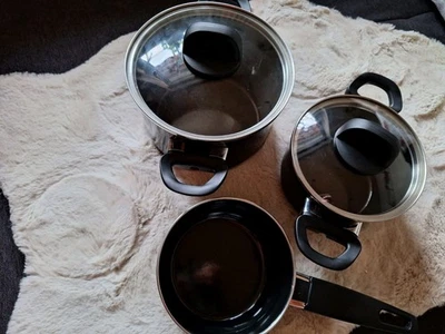 Silit- Silargan  5 teiliges Topfset  Schwarz - Bild 1 von 4