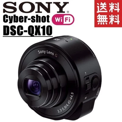 Sony Cyber-shot DSC-QX10 Compact Wi-Fi Camera Black 18.9MP Video Smartphone - Image 1 of 4