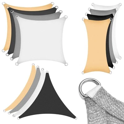 Sonnensegel Sonnenschutzsegel Sonnendach Sonnenschutz UV-Schutz Sichtschutz HDPE - Bild 1 von 4