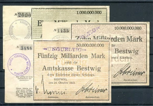 Bestwig 3 Scheine ..........................................................z252 - Bild 1 von 1