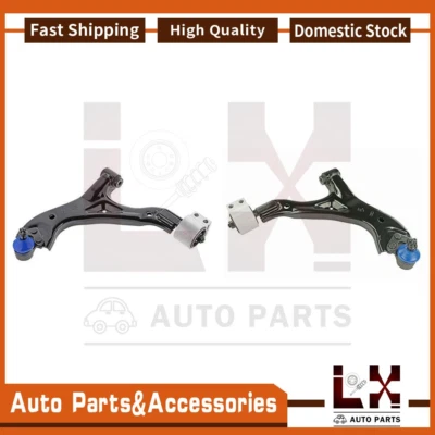 Front L R Lower Control Arm&Ball Joint ASSY 2X Mevotech Fits Pontiac 2006-2009 - Image 1 of 4