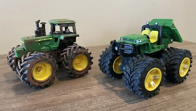John Deere 4x4 Monster Truck Gator and Muddy Tractor Toy - Image 1 of 4