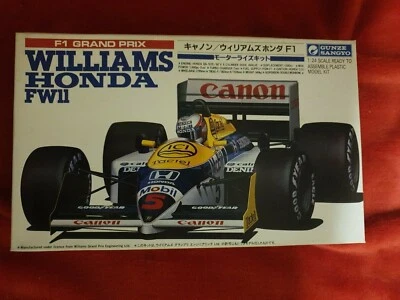 GUNZE SANGYO 1/24  WILLIAMS HONDA FW11 - Immagine 1 di 4