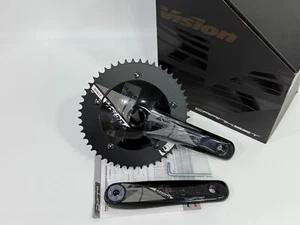 Vision NS Track BB386EVO Crankset (Black) 49T ,165mm / 170mm - Picture 1 of 14