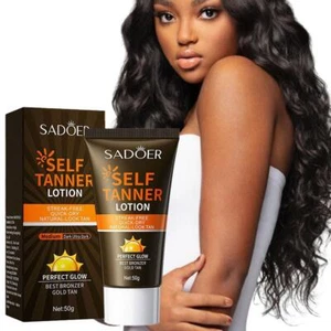 Bronzer Tanning Cream Self Tanning Lotion Fake Tan Sunless Lot Z9 Tanner W6R9 - Bild 1 von 15