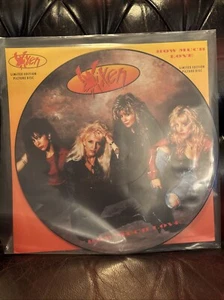 Vixen ' How Much Love ' 12" Limited Edition Vinyl  Picture Disc EMI Records. 80s - Picture 1 of 3