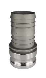 Adaptador económico Camlock de aluminio 1-1/4"" x vástago de manguera de 1-1/4 - Imagen 1 de 4