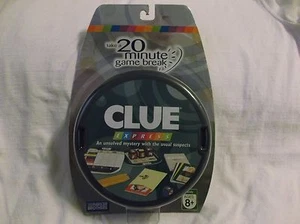 Clue Express.  Family game ages 8+. 3-4 players.  Travel game. 653569300168   - Picture 1 of 6
