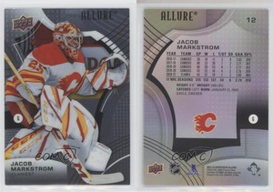 2021-22 Upper Deck Allure Jacob Markstrom #12