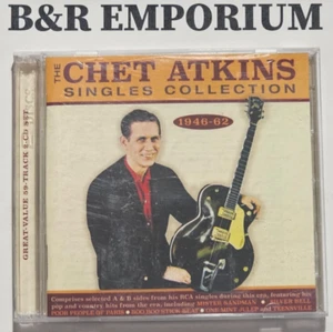 Chet Atkins - The Chet Atkins Singles Collection 1946-62 - (2018 Import-UK) 2-CD - Imagen 1 de 4