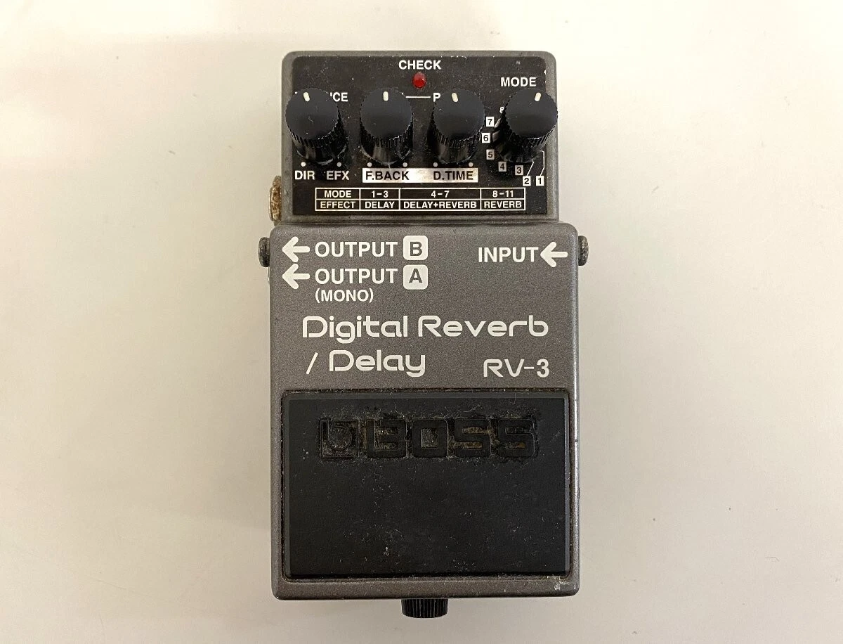Boss RV 3 Guitar Delay, Echo & Reverb Pedals for sale | eBay