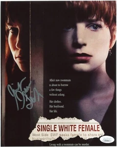 Foto firmada por Jennifer Jason Leigh 8x10 JSA auto individual blanco autógrafo femenino - Imagen 1 de 2