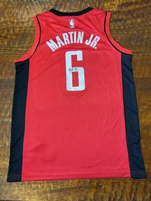 Kenyon Martin Jr Signed Houston Rockets Jersey PSA DNA Coa Autographed - Image 1 of 4