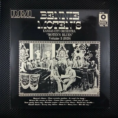 Bennie Moten's Kansas City Orchestra ‎Moten's Blues Volume 3 (RCA Victor ‎– 741) Foto 1 de 4