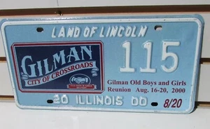  Gilman City of CrossRoads Old Boys &b Girls Reunion August 16-20, 2000  #115 - Picture 1 of 2