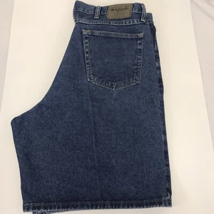 Vintage Gr. 40 Wrangler Hero Originals Blue Denim Jeans Shorts Dad Jorts - Bild 1 von 9