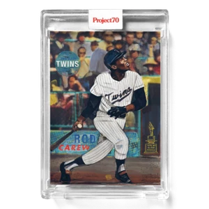 2021 Topps Project 70~1969 Rod Carew #862~ By Andrew Thiele PR:760 - Picture 1 of 1