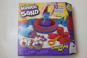 SPIN MASTER kinetischer Sand 2 Pfund Sand und Werkzeuge Schleifspielset - Bild 1 von 2