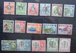 Jamaica 1956 - 1958 set to £1 Used - Picture 1 of 1