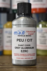 Citroen Gris Aluminio EZRC 30ML Retoque Kit Para Citroen/Peugeot Cepillo - Imagen 1 de 2