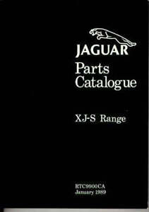 Jaguar Xjs Parts Manual Xj-S 3.6 5.3 Shop Catalog Repair Parts Book 12 1987-1991 (For: Jaguar)