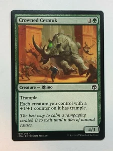 Magic The Gathering Iconic Masters Crowned Ceratok 158 casi nuevo/m - Imagen 1 de 1