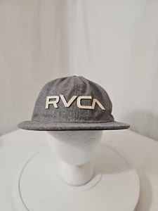 RVCA Wool Polyester Twill Snap Back Hat Cap Surfing - Picture 1 of 7