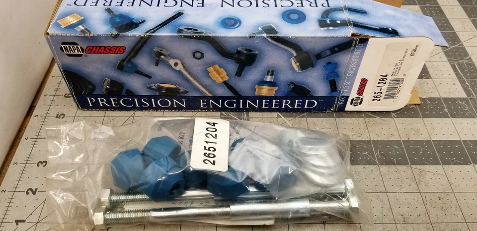 Caja de (2) kits de eslabones estabilizadores de suspensión delantera NAPA 265-1204 [C4B1] Foto 1 de 4