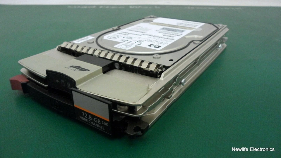 HP 244448-001 72GB 10,000 RPM 3.5 in. Fiber Channel HDD 325370-002 BD07256ABB - Image 1 of 4